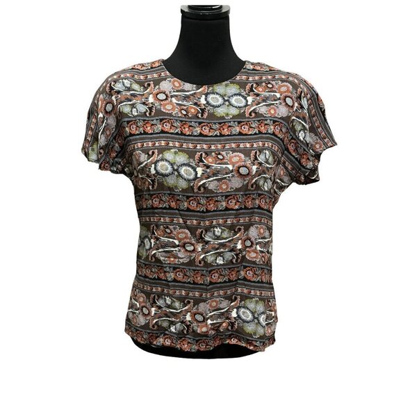 Tangents Tops - Vintage Women's Top by Tangents